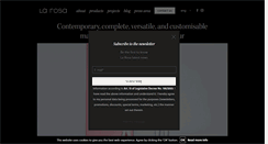 Desktop Screenshot of larosafrance.com
